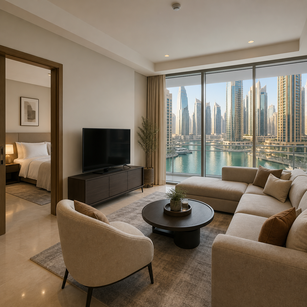 One-Bedroom Marina Apartment in Dubai in Dubai, United Arab Emirates