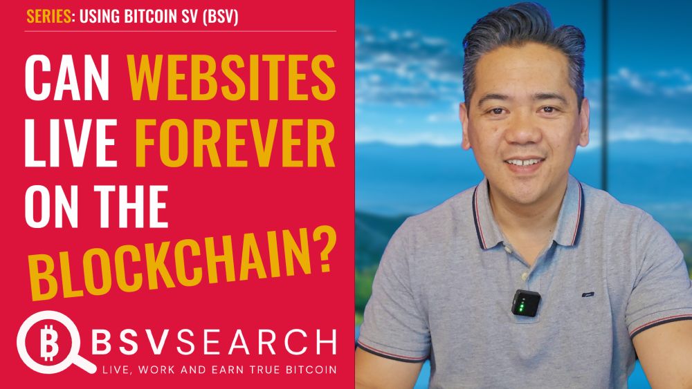 Can Websites Live Forever on the Blockchain?