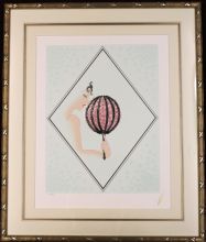 Erte: Rose Fan